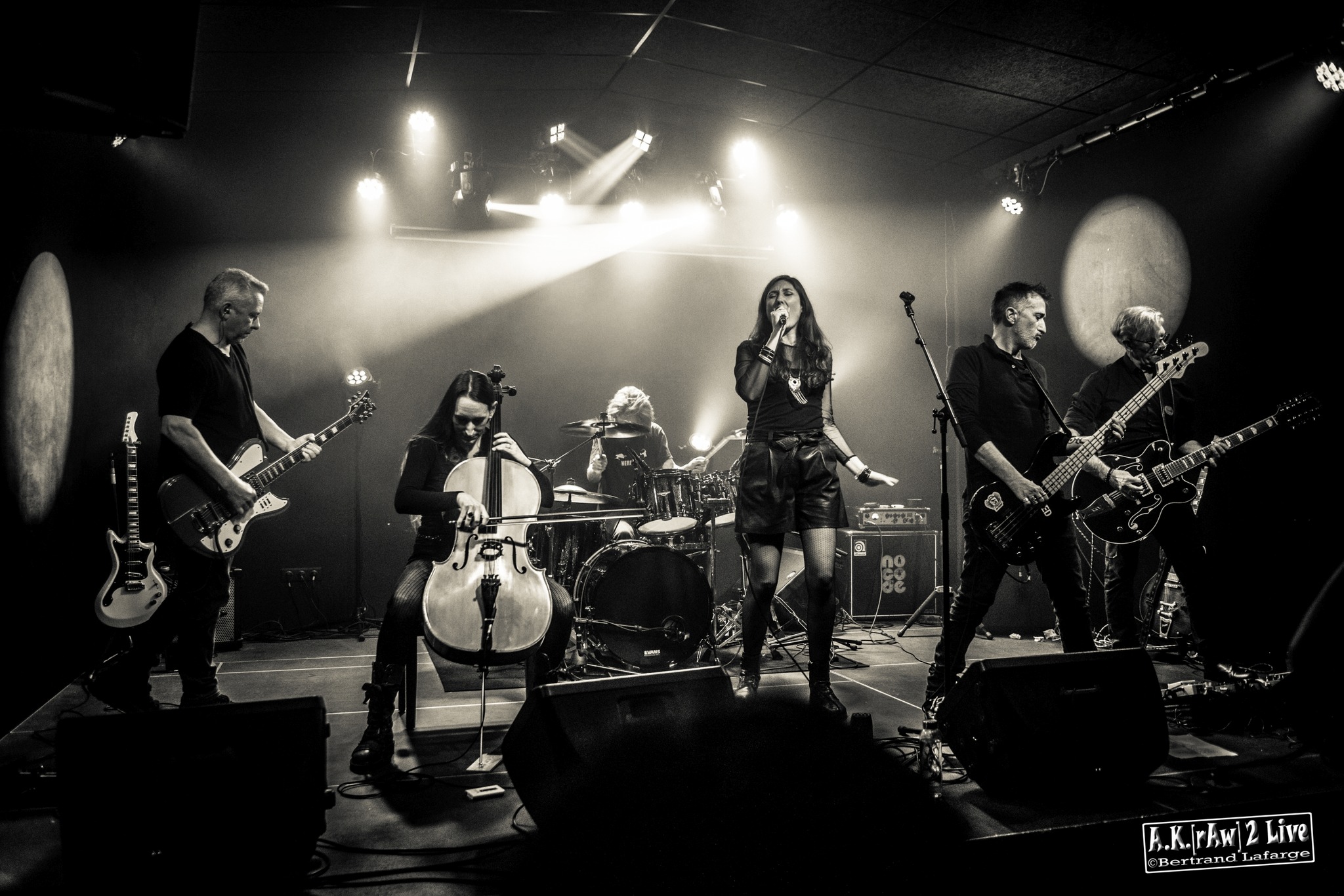 HERE[IN] groupe cold rock Bordeaux, photo de presse © Bertrand Lafarge 2024