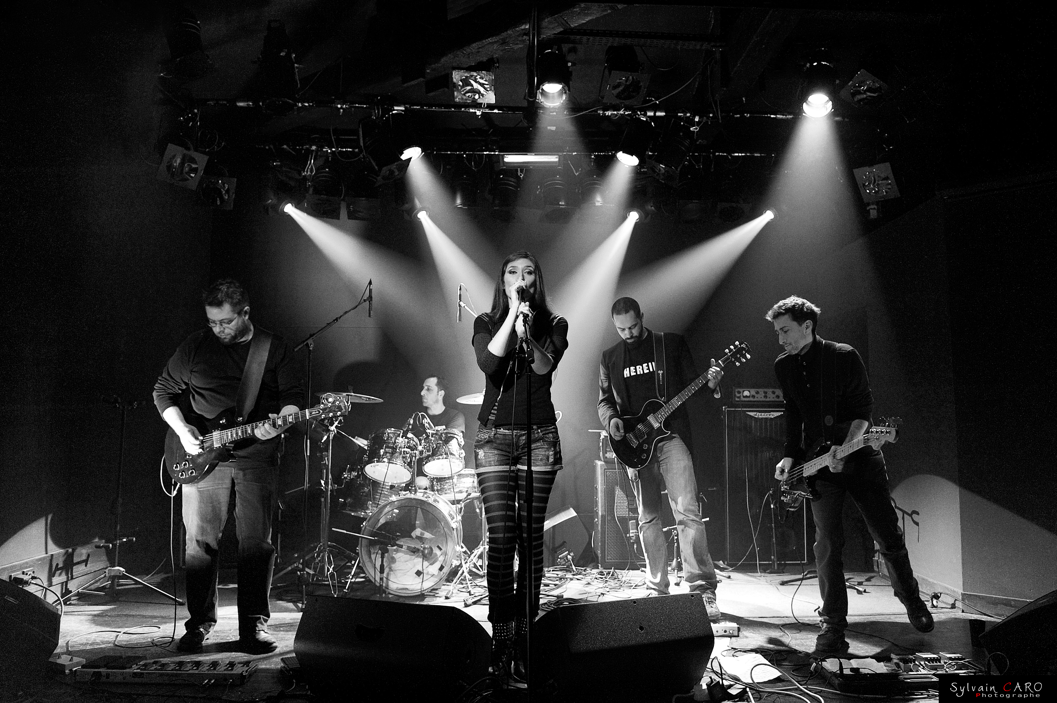 HERE[IN] groupe cold rock Bordeaux, photo de presse © Sylvain Caro